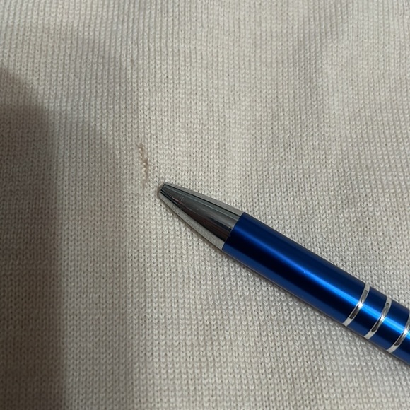 Burberry Extra Fine Merino Wool Golf Sweater Size L - Picture 6 of 11